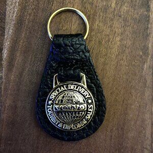 Volvo Special Delivery Tourist & Diplomat Sales Key Ring FOB RARE! VINTAGE!